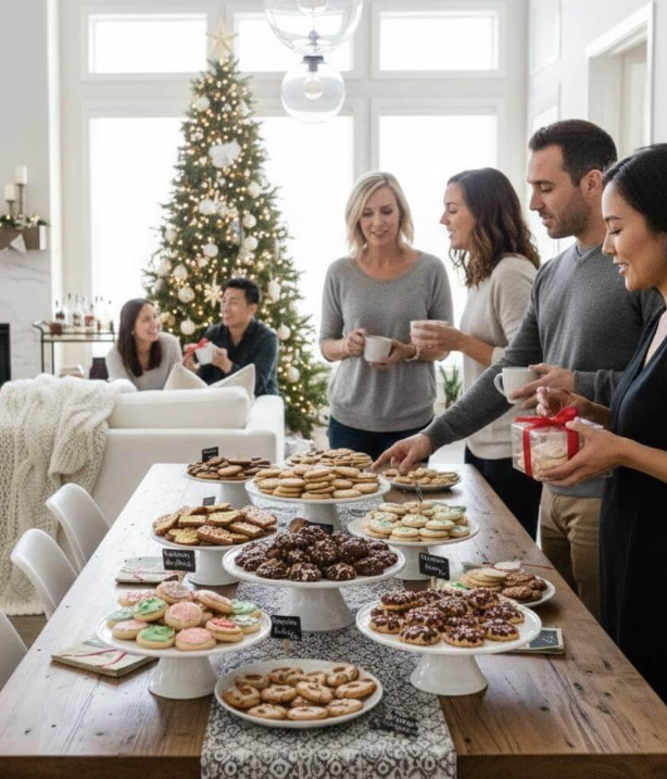 How to Host an Elegant Christmas Cookie Exchange Party