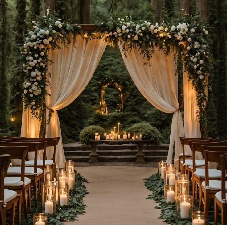 2026 Wedding Trends: How to Create a Romantic Draped Wedding Backdrop