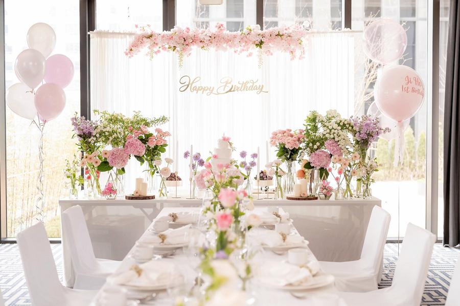 How to Create a Beautiful First Birthday Party at Home 🎂👶🎈