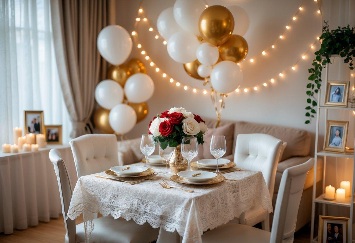 How to Plan an Elegant Anniversary Party at Home ❤️🥂✨