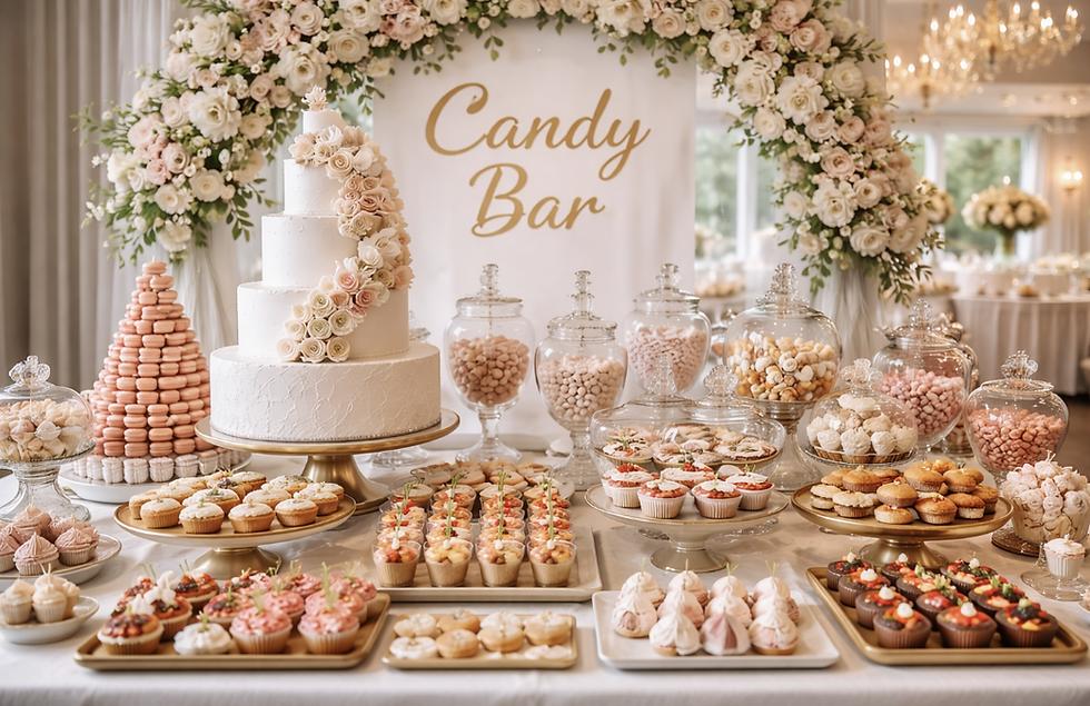 How to Create an Elegant Wedding Dessert Bar Guests Will Love