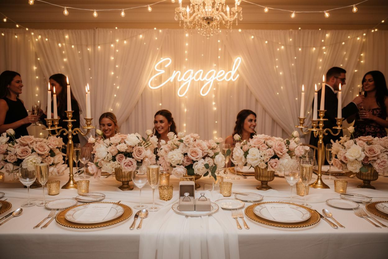 How to Host an Elegant Engagement Party That Starts the Wedding Journey Right