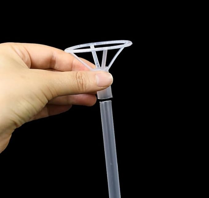 8 Set Balloon Stand Kit Balloon Table Desktop Stand Sticks Centerpieces Holder - Image 4