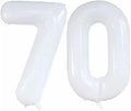 Number 70 Balloons for 70th Birthday Party Decorations, 42 Inch Jumbo Foil by GOER