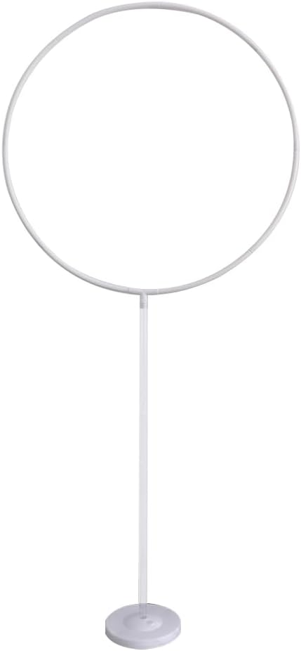 Vctitil 64 Inches Height Circle Balloon Arch Frame Stand Kit Round Balloon by Vctitil