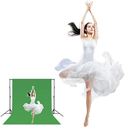 Green Screen Backdrop 6x9ft Photo Backdrop Chromakey Muslin Portrait Green - Image 4