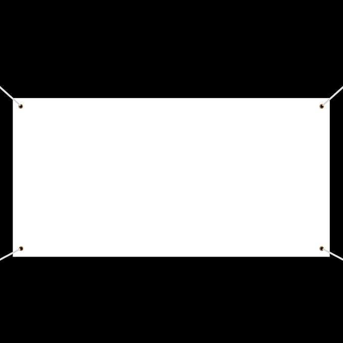 Zonon Large Blank Banners And Signs Polyester Oxford Cloth Sublimation Banner by Zonon