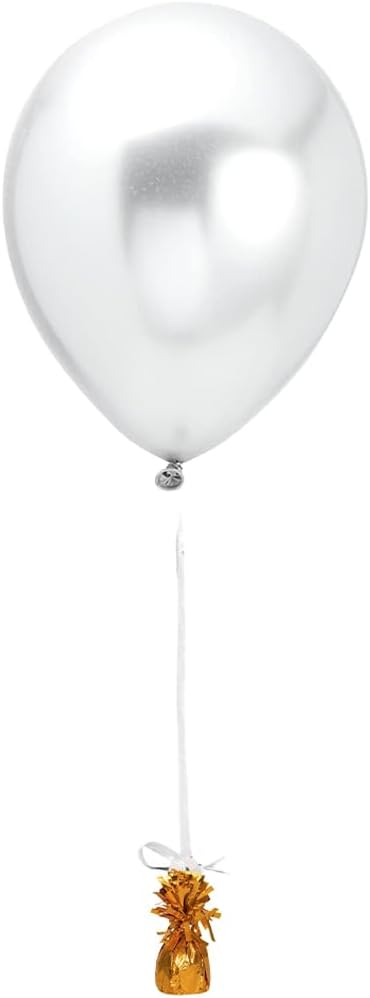 Foil Fringe Foil Balloon Weight | Orange | 1 Pc - Image 4