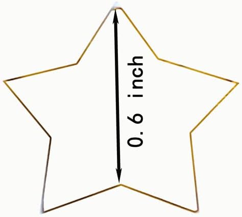 Orange Star Confetti 0.6 inch,Round Orange Foil Confetti,Shiny Orange Confetti for Party Decoration or Filled Balloons,(3.52 oz)