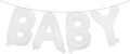16 Inch Baby Letter Balloons Multicolor Foil Balloons BABY Balloons, Baby Shower by RUIANSI
