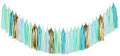 Fonder Mols Tissue Paper Tassel Garland Rustic Birthday Wedding Party Decor by FonderMols