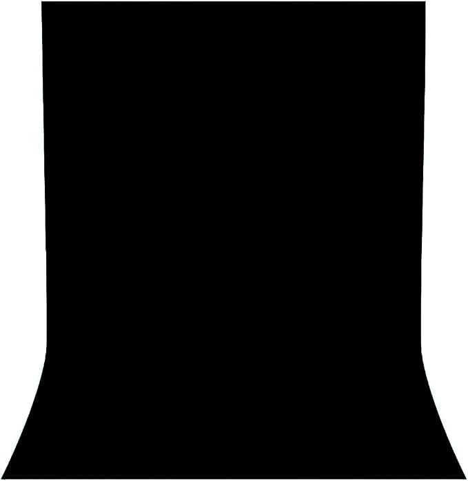 Black Photography Backdrop for Photoshoot, 10x10 FT | Versatile Studio Photo by LYLYCTY