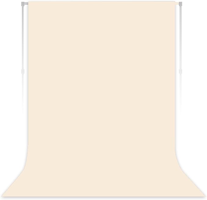 Cream Photography Backdrop for Photoshoot, 10x10 FT | Versatile Studio Photo by LYLYCTY