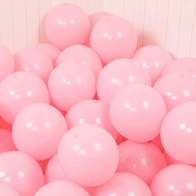 5 Inch Pastel Pink Balloons - Image 3