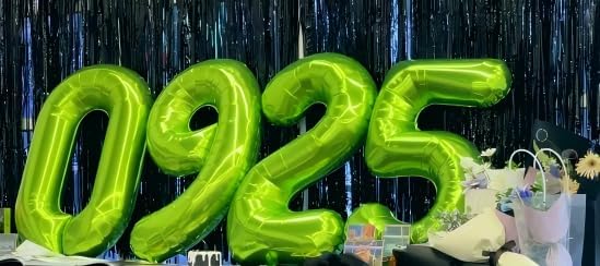 Light Green Number 5 Balloon 40 inch, Birthday Party Balloons Decorations | - Image 6