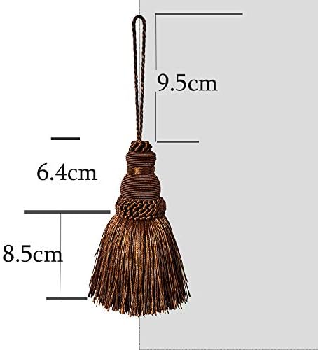 4Pcs Colorful Tassel Key Tassels DIY Accessories | 9.5 Inch Tassels - Image 2