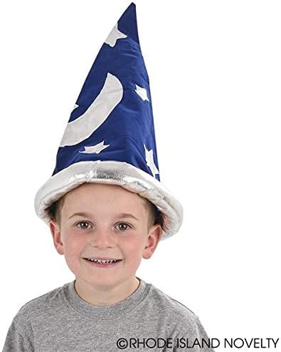Novelty Hats Halloween Mens Womens Child Renaissance Costume Merlin Magic - Image 2