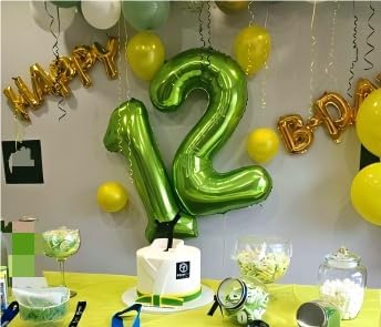 Light Green Number 2 Balloon 40 inch, Birthday Party Balloons Decorations | - Image 7
