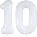 Number 10 Balloons for 10th Birthday Party Decorations, 42 Inch Jumbo Foil by GOER