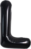 TONIFUL 40 Inch Large Black L Letter Balloon by TONIFUL