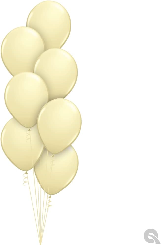 Qualatex 11" Ivory Silk Balloons by Pioneer Balloon Company - Image 3