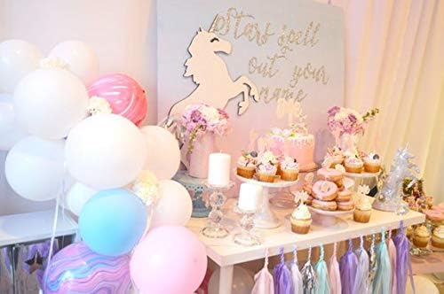 Fonder Mols Mermaid Tassel Garland Tissue Paper Birthday Banner - Image 3
