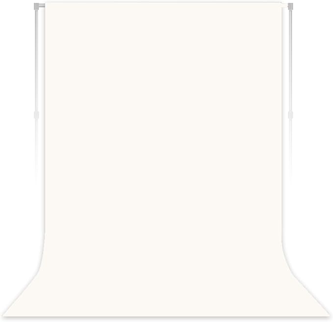 Ivory Photography Backdrop for Photoshoot, 7x10 FT | Versatile Studio Photo by LYLYCTY