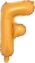 16" inch Single Orange Alphabet Letter Number Balloons Aluminum Hanging Foil by RUIANSI