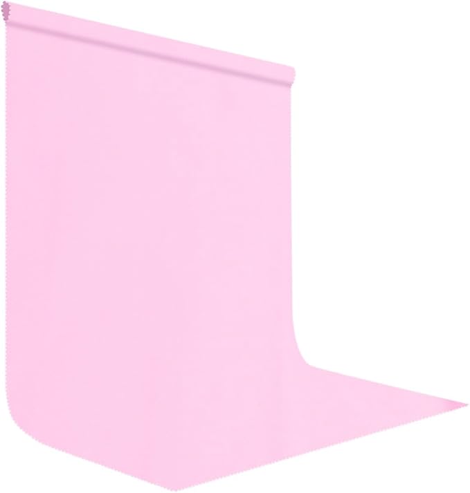 Pink Photography Backdrop for Photoshoot, Fabric 10x10ft | Polyester Studio by LYLYCTY