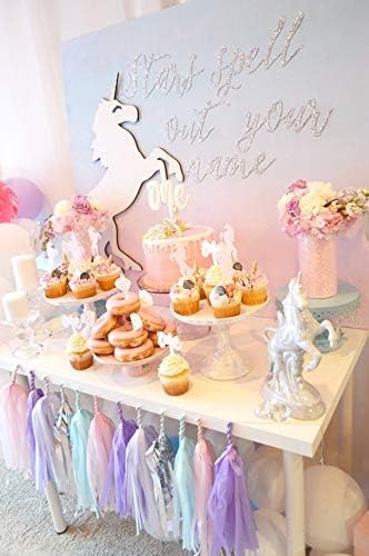 Fonder Mols Mermaid Tassel Garland Tissue Paper Birthday Banner - Image 5