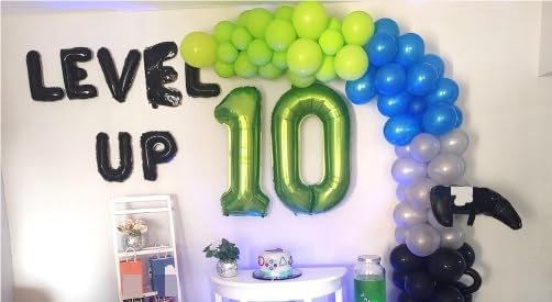 Light Green Number 0 Balloon 40 inch, Birthday Party Balloons Decorations | - Image 5
