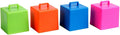Creative Balloons™ Cube Weight – 65 g Neon Assorted Balloon Weights by CreativeBalloonsManufacturing