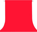 Red Photography Backdrop for Photoshoot, Fabric 10x20ft | Versatile Studio by TERSUM