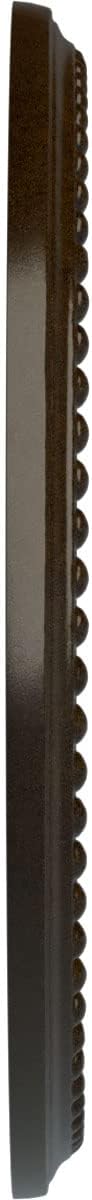 12 1/2"OD x 3 7/8"ID x 3/4"P Bradford Ceiling Medallion, Hand-Painted Bronze - Image 3