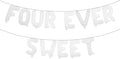 Four Ever Sweet Birthday Decorations, 4 Four Years Old Fourth 4th Girl Boy by RUIANSI