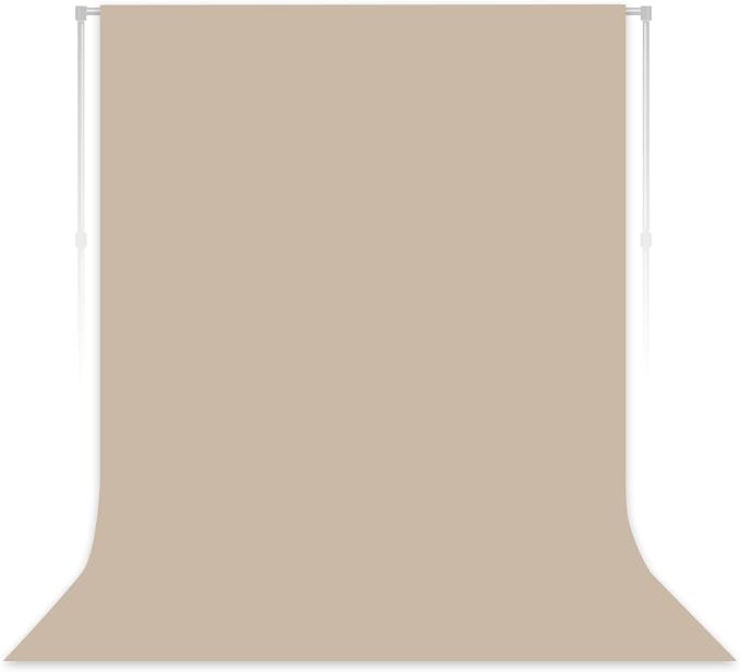 Beige Photography Backdrop for Photoshoot, 10x10 FT | Versatile Studio Photo by LYLYCTY