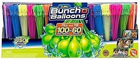 Bunch's of Balloons 455+ Ballon Set Rapid-Filling SelfSealing by BunchOBalloons