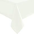 Hiasan Tablecloth for Rectangle Tables - 70 x 140 inch - Waterproof, Spillproof & Wrinkle Resistant Washable Polyester Table Cloth for Dining/Party/Outdoor Picnic, Ivory