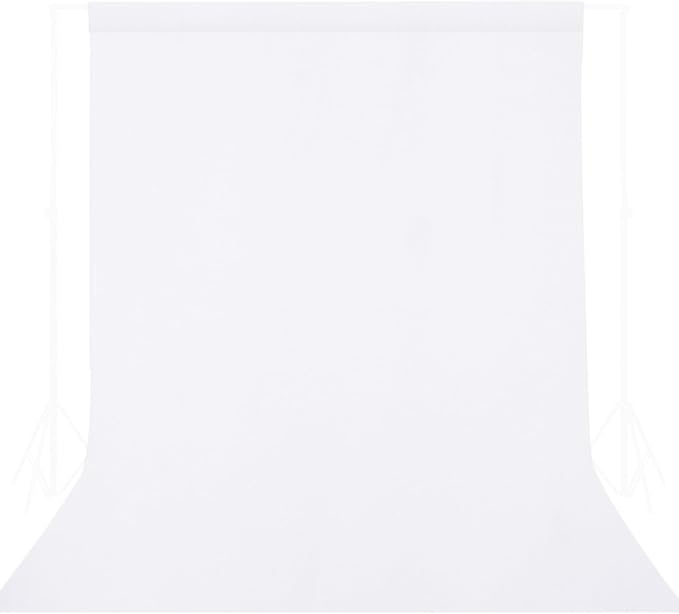 GFCC 8FTx10FT White Backdrop Background by GFCC