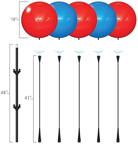 Weatherproof Reusable Balloon Cluster Kit – 5 Outdoor Balloons - Image 8