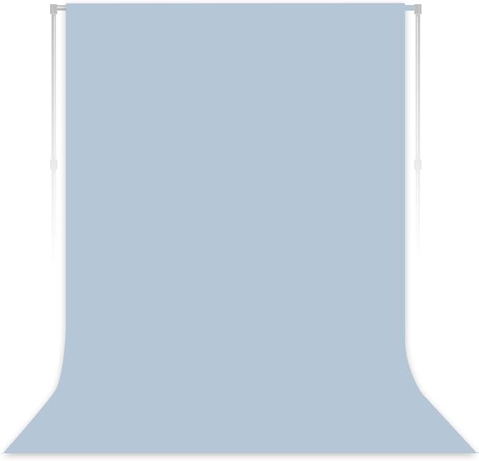 Photography Backdrop for Photoshoot, Dusty Blue, 10x20 FT | Versatile Studio by LYLYCTY