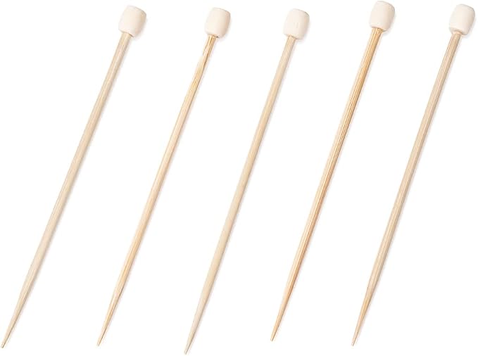 3.5 Inch Cocktail Picks, 100 Disposable Appetizer Skewers - Image 7