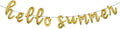 Hello Summer Balloons 16Inch Metallic Mylar Balloon by RUIANSI