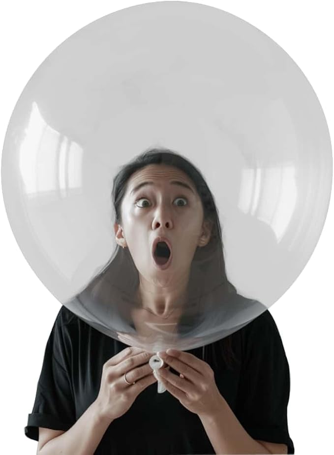 30 Pack Clear Balloons 36 Inch Clear Latex Party Large Balloon Bulk - Image 3