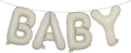 RUIANSI 16 Inch Baby Letter Balloons Multicolor Foil Balloons BABY Balloons by RUIANSI