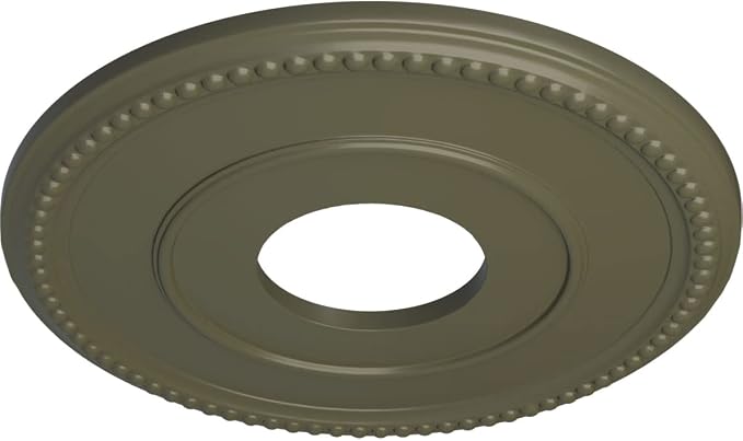 Ekena Millwork CM12BRPTF 12 1/2"OD X 3 7/8"ID X 3/4"P Bradford Ceiling - Image 2