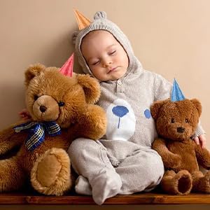 10 Pcs Mini Birthday Hats for Stuffed Animals Paper Cone Tiny Party Hats for - Image 6