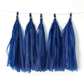9.8in Tissue Paper Tassel DIY Hanging Paper Decorations Party Garland by Binpeng
