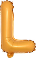 16" inch Single Orange Alphabet Letter Number Balloons Aluminum Hanging Foil by RUIANSI