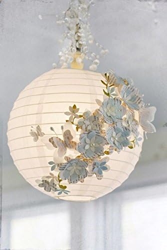 Supla 20 Pack Chinese White Paper Lantern Round 4” 6” 8” 10” 12” White Hanging - Image 6